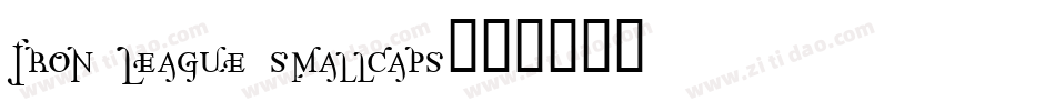 Iron League smallcaps字体转换